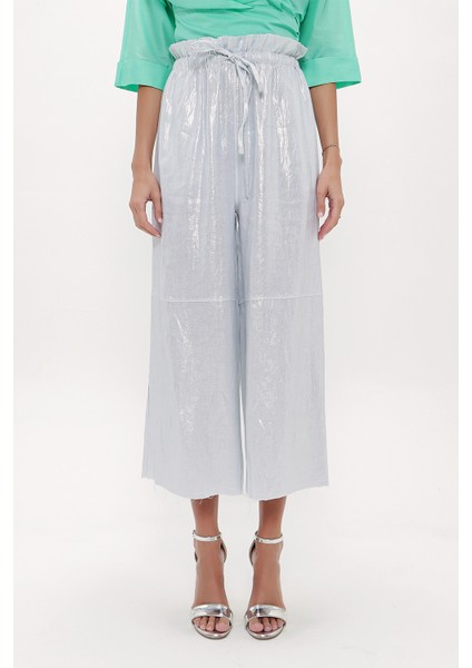 Gümüş Beli Lastikli Bol Kesim Pantolon 41510 indirimleri