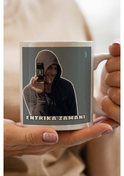 Entrika Zamanı Baskılı Kupa Bardak