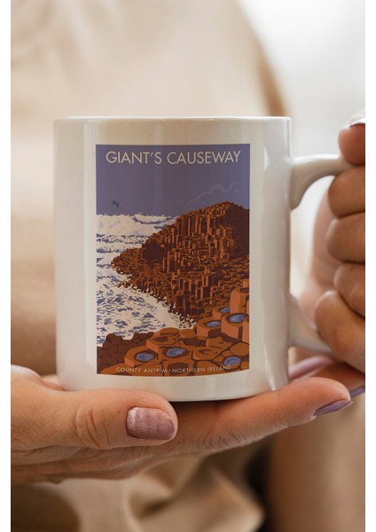 Giant's Causeway- Ireland Baskılı Premium Kupa Bardak