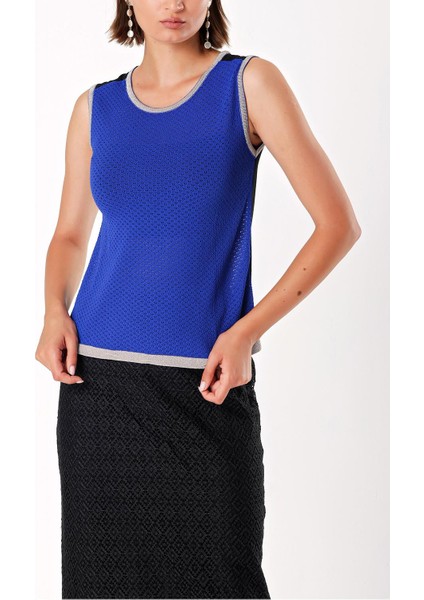 Saks Triko Bluz 28446