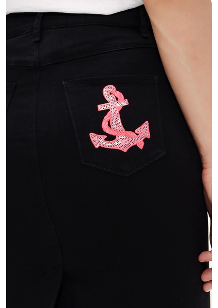 Siyah Dar Kesim Pamuk Etek 80382