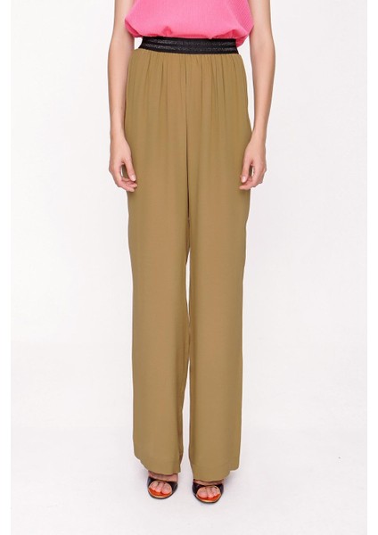Zeytin Yeşili Lastikli Pantolon 41615 fiyatları