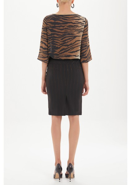 Kahve Dar Kesim Etek 80283 fırsatları