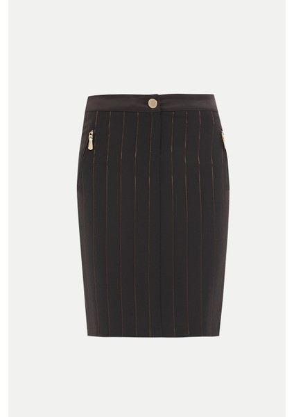 Kahve Dar Kesim Etek 80283 indirimleri