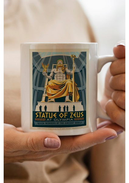 Zeus Baskılı Kupa Bardak