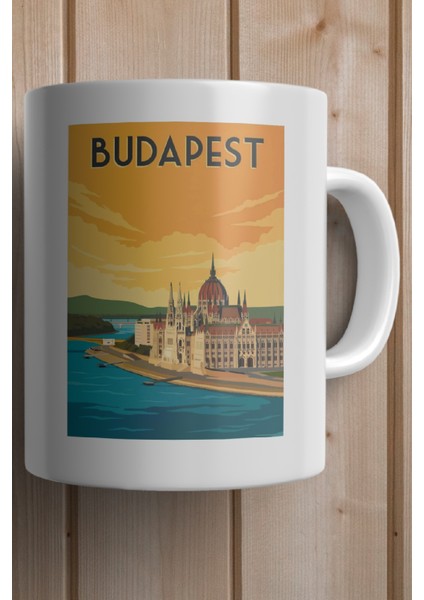 Macaristan- Budapeşte Baskılı Premium Kupa Bardak fiyatları