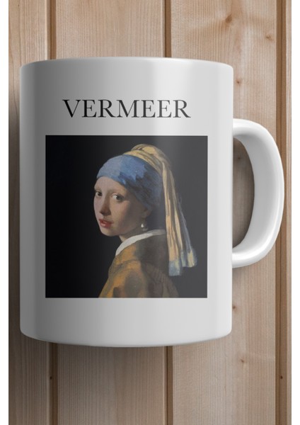 Ünlü Ressam Johannes Vermeer Baskılı Kupa Bardak fiyatları