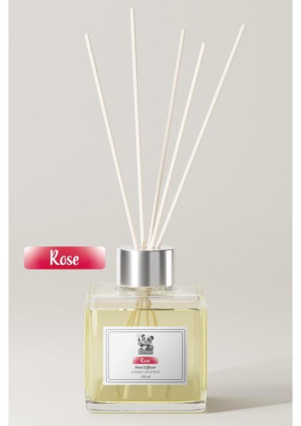 Rosıe Rose Reed Diffuser Çubuklu Oda Kokusu 100 ml