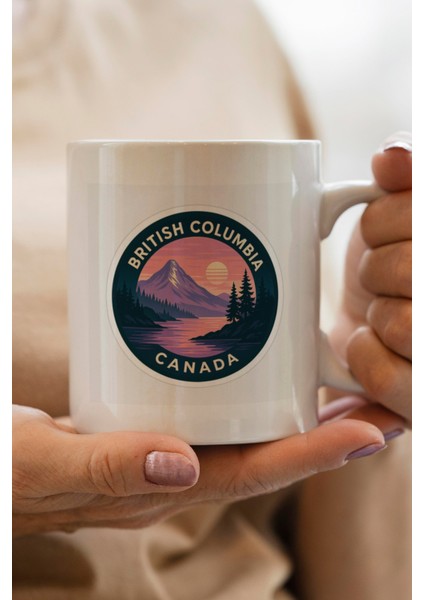 Kanada Baskılı Kupa Bardak