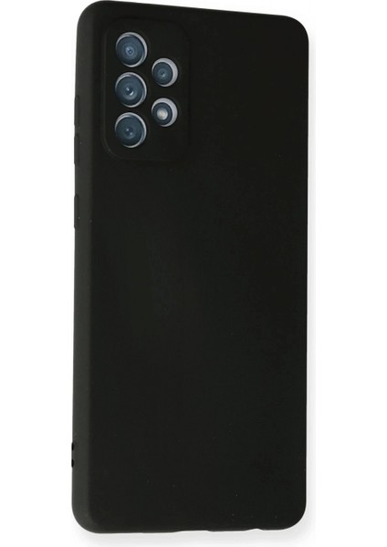 Samsung Galaxy A72 Kılıf Nano Içi Kadife Silikon - Siyah fiyatları