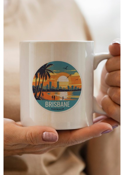 Avusturalya Baskılı Kupa Bardak