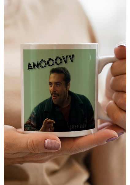 Anövv Baskılı Kupa Bardak