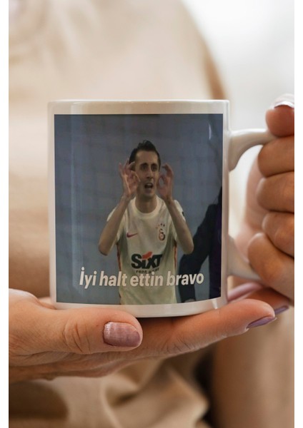 Iyi Halt Ettin Bravo Kerem Aktürkoğlu Baskılı Kupa Bardak