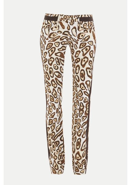 Leopar Leopar Desenli Pantolon 40764 indirimleri