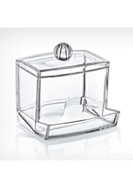 Şeffaf Kapaklı Kulak Temizleme Çubuğu Organizatörü Saklama Kutusu (5263) fiyatları