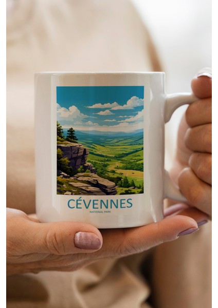Cévennes- National Park Baskılı Premium Kupa Bardak