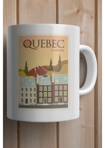 Canada- Quebec Baskılı Premium Kupa Bardak fiyatları