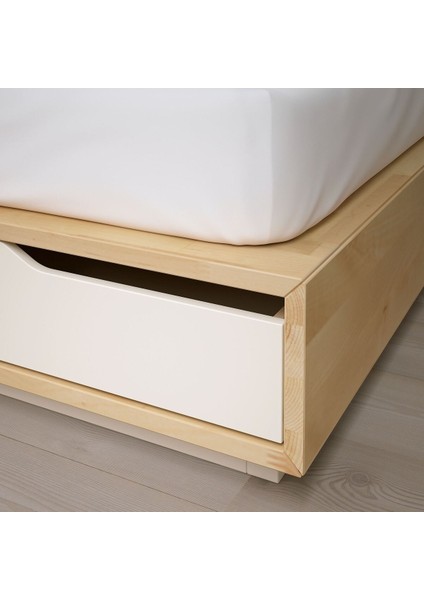 Çift Kişilik Baza, Huş, 160X200 Cm, 4 Çekmeceli modelleri