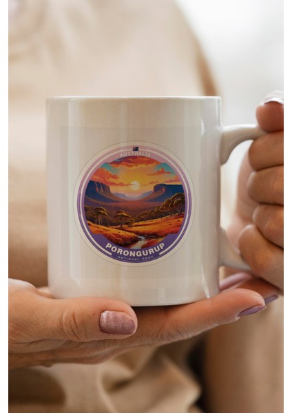 Avusturalya Baskılı Kupa Bardak