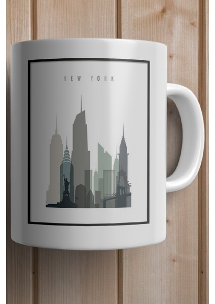New York City Baskılı Kupa Bardak fiyatları