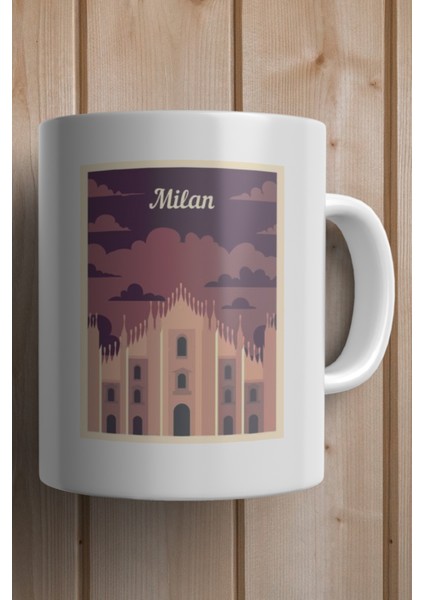 Italya- Milan Baskılı Kupa Bardak fiyatları