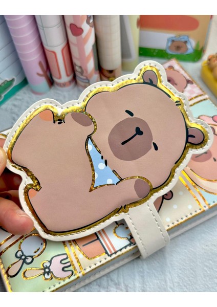 Capybara Özel Tasarım Renkli Resimli Defter/notebook/günlük/bullet Journal fırsatları