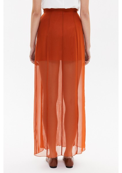 Bakır Piliseli Şifon Etek 80513 indirimleri