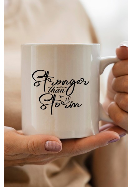 Stronger Baskılı Kupa Bardak