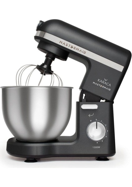Şık Siyah 1500W 5l Stand Mikser ile Mutfağınıza Güç ve Şıklık Katın