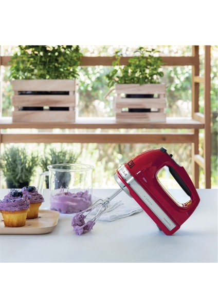 Kırmızı 9 Hızlı El Mikseri, Pratik ve Kullanışlı Mutfak Yardımcısı