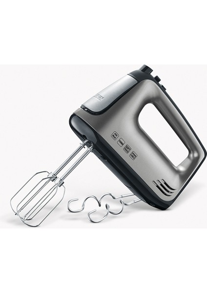 5x Turbo El Mikseri 400W Beyaz Gri, Güçlü Performans ve Şık Tasarım