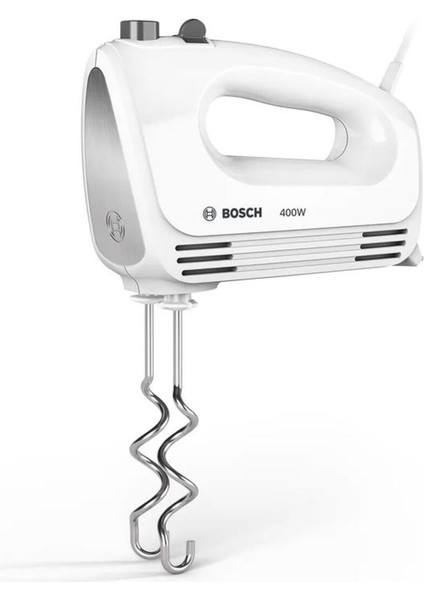 Kuvvetli 400W Mikser, Paslanmaz Çelik, Siyah, Hediye Mutfak Tartısıyla Kombinasyon