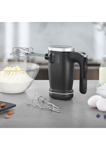 Kablosuz El Mikseri, 8 Hız, 30 Dakika Pil, Dijital Ekran, Siyah indirimleri