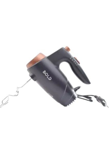 Pratik 5 Kademeli Elektrikli El Mikseri, Siyah, Kolay Kullanım, Hızlı ve Güçlü Çalışma