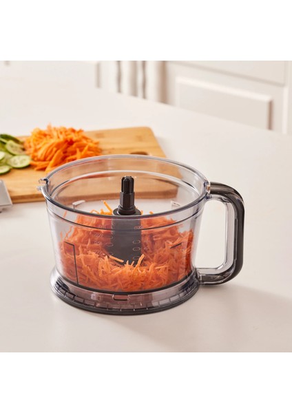 2000W Mutfak Robotu Siyah - Çok Fonksiyonlu Güçlü ve Dayanıklı Tasarım