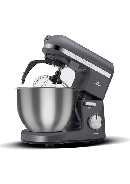 5 Litre Hacimli Çok Fonksiyonlu Yoğurma ve Karıştırıcı, Gri Renk fırsatları