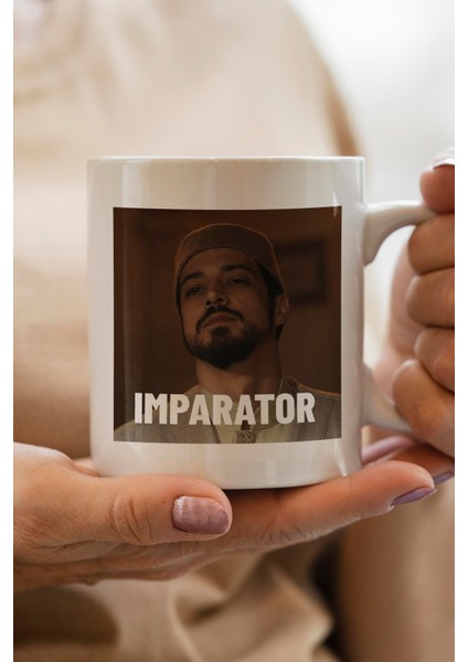 Kızıl Goncalar Cüneyd Efendi Baskılı Premium Kupa Bardak