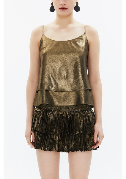 Altın Ip Askılı Godeli Bluz 19820 fiyatları