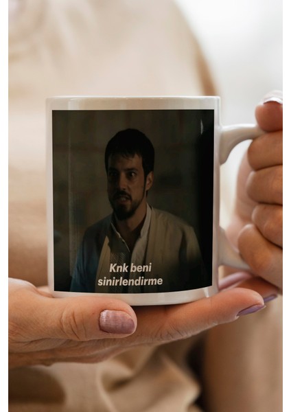 Knk Beni Sinirlendirme Baskılı Kupa Bardak