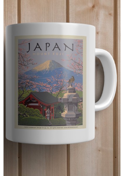 Japan- Japonya Baskılı Premium Kupa Bardak fiyatları