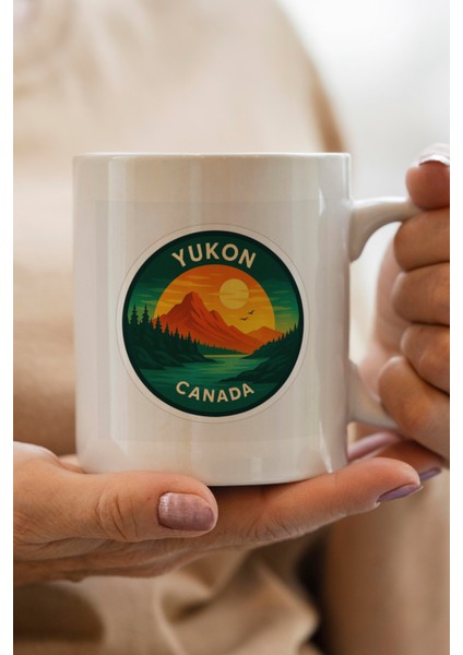 Kanada Baskılı Kupa Bardak