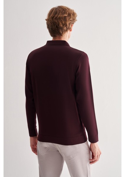 Mürdüm Uzun Kol Fermuarlı Yaka Cepsiz Slim Fit Triko 1012255150 indirimleri