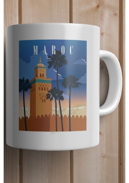 Maroc Baskılı Kupa Bardak fiyatları
