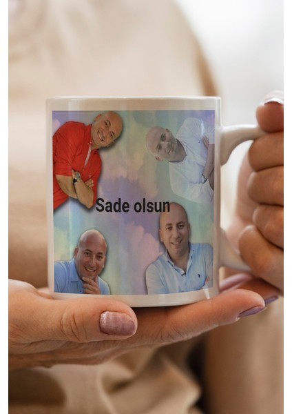 Sade Olsun Baskılı Kupa Bardak