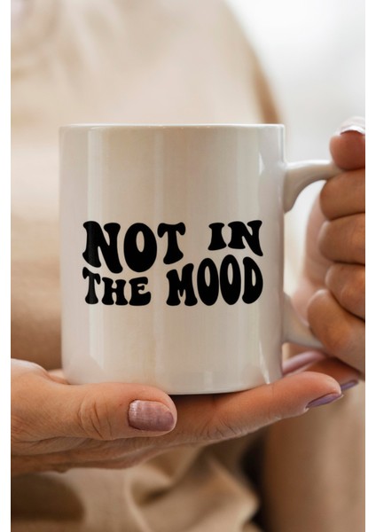 Not In The Mood Baskılı Kupa Bardak
