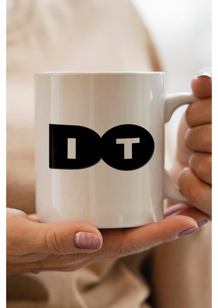 Do It Baskılı Kupa Bardak