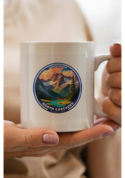 Amerika Doğa Parkı Baskılı Kupa Bardak