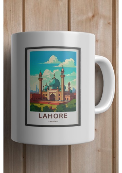 Pakistan- Lahore Baskılı Premium Kupa Bardak fiyatları