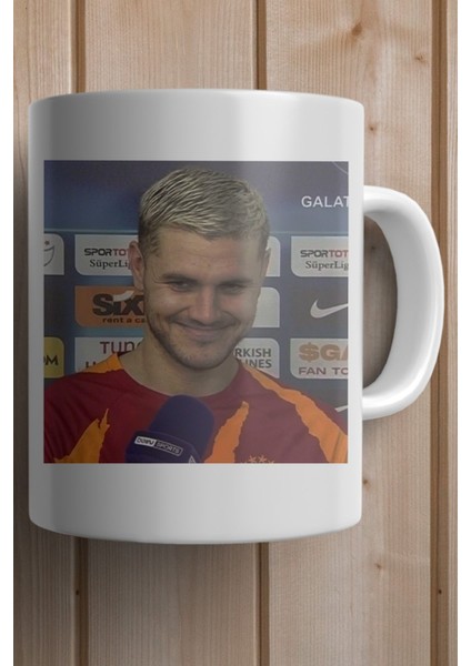 Futbolcu Icrdi Baskılı Kupa Bardak fiyatları