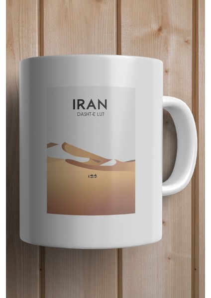 Iran- Dasht-E Lut Desert- Lut Çölü Baskılı Premium Kupa Bardak fiyatları